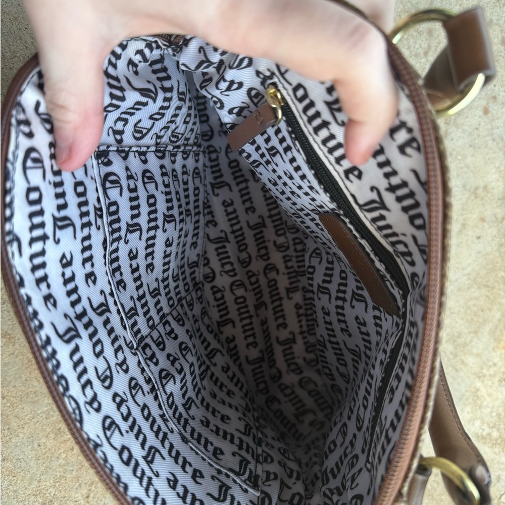 Juicy Couture Monogram Brown Satchel NWT - Picture 5 of 6